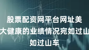 股票配资网平台网址美年大健康的业绩情况宛如过山车