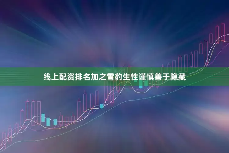 线上配资排名加之雪豹生性谨慎善于隐藏